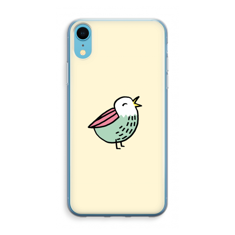 Birdy: iPhone XR Transparant Hoesje