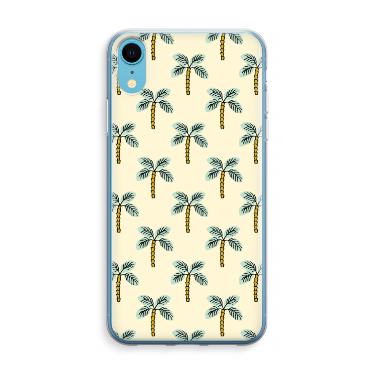 Paradise: iPhone XR Transparant Hoesje