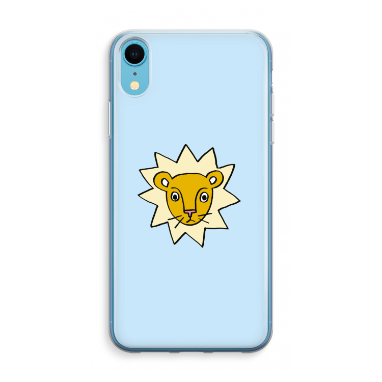 Kleine leeuw: iPhone XR Transparant Hoesje