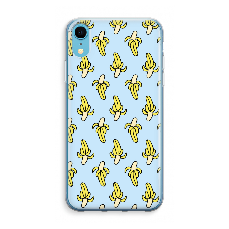 Bananas: iPhone XR Transparant Hoesje
