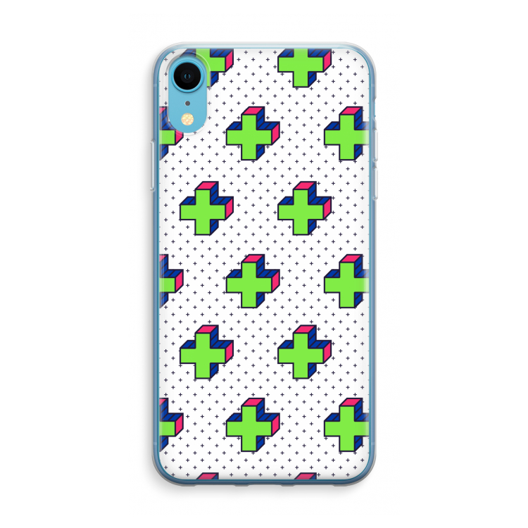 8-bit N°10: iPhone XR Transparant Hoesje