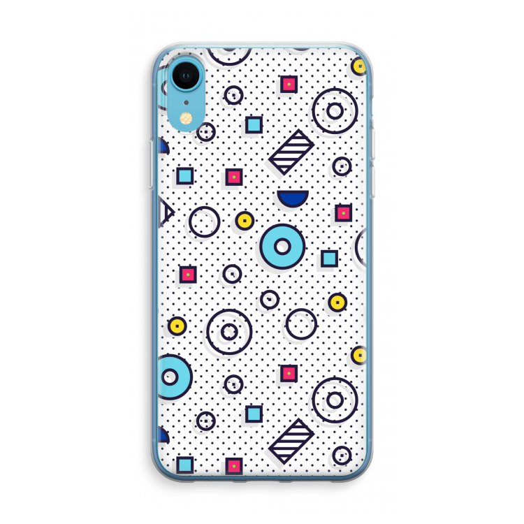 8-bit N°9: iPhone XR Transparant Hoesje
