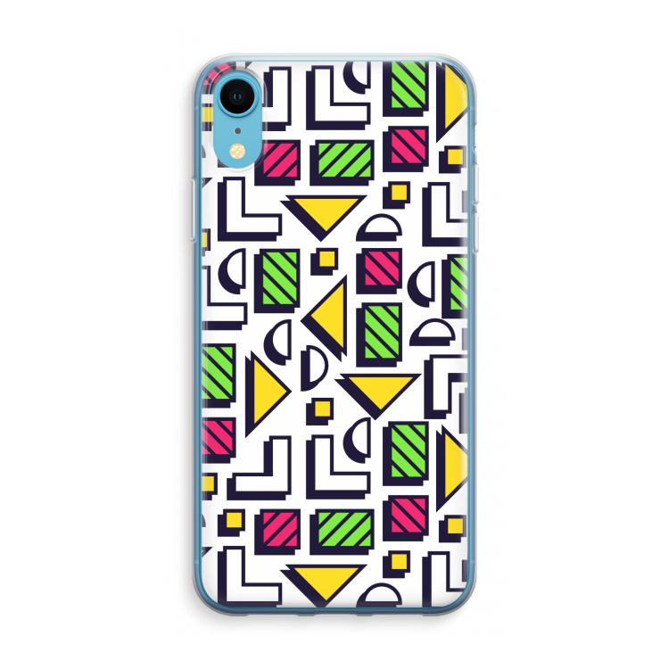 8-bit N°4: iPhone XR Transparant Hoesje