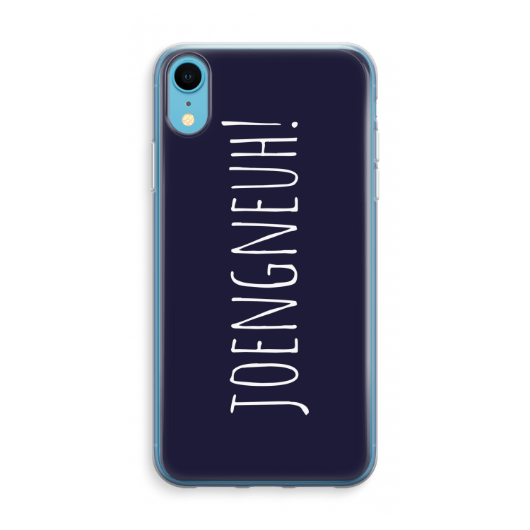 Joengneuh!: iPhone XR Transparant Hoesje