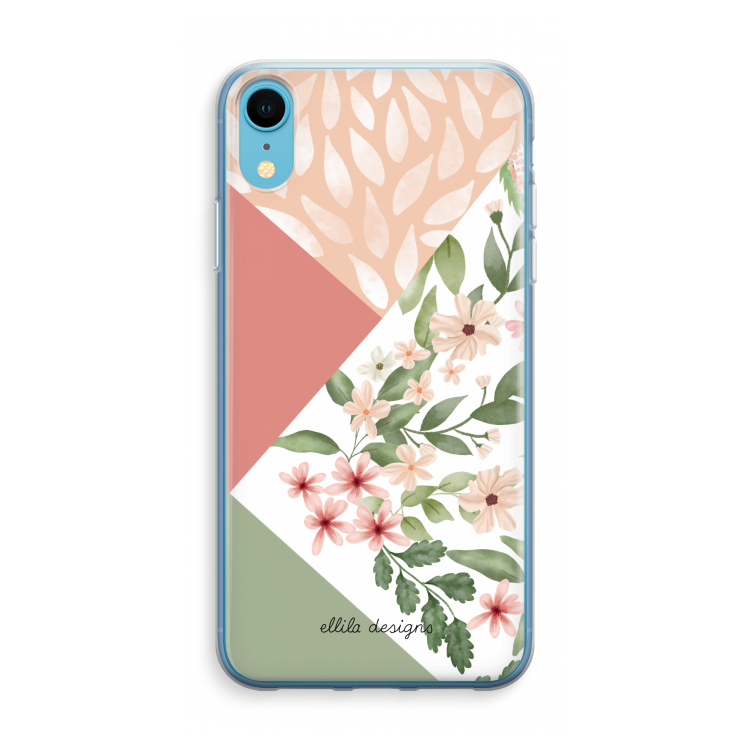 Sweet heaven geometrics: iPhone XR Transparant Hoesje