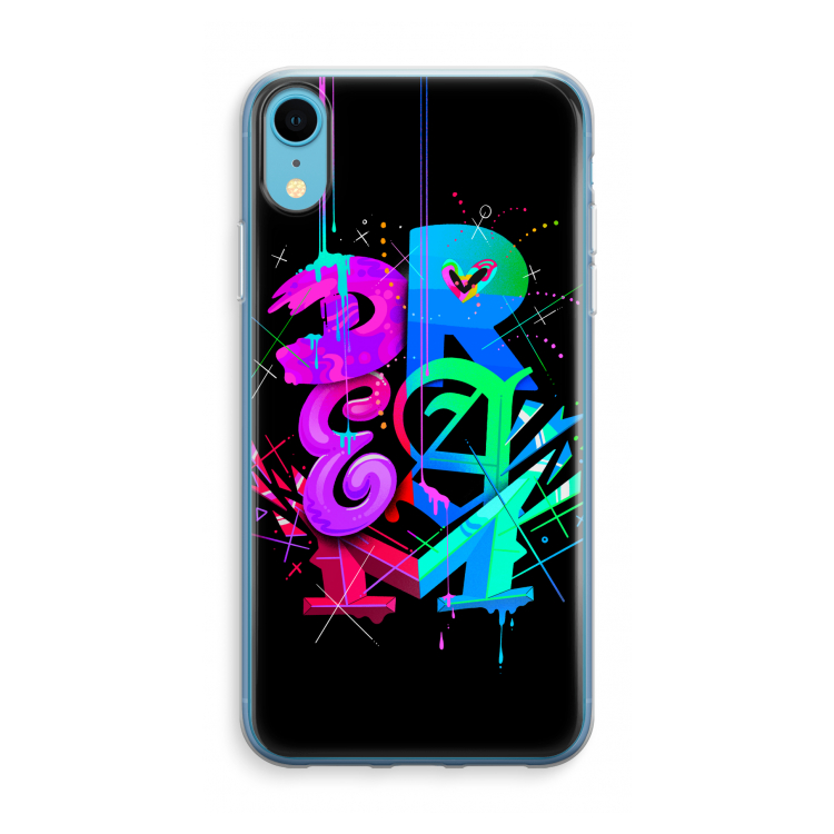 Dream: iPhone XR Transparant Hoesje