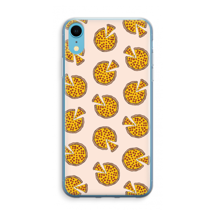 You Had Me At Pizza: iPhone XR Transparant Hoesje