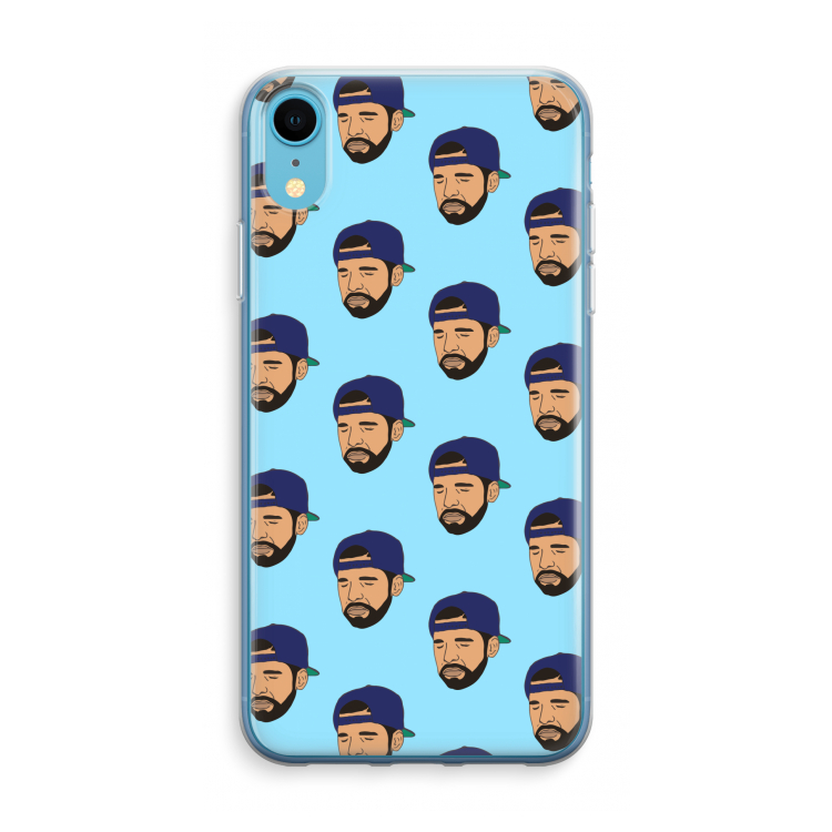 Drake Away: iPhone XR Transparant Hoesje