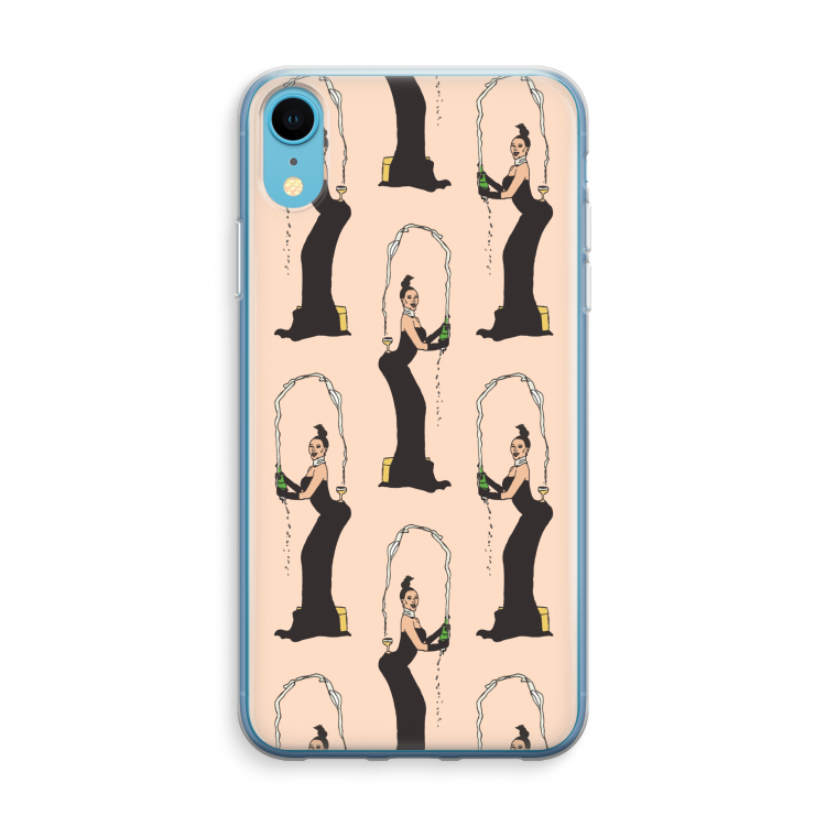 Pop Some Kim: iPhone XR Transparant Hoesje