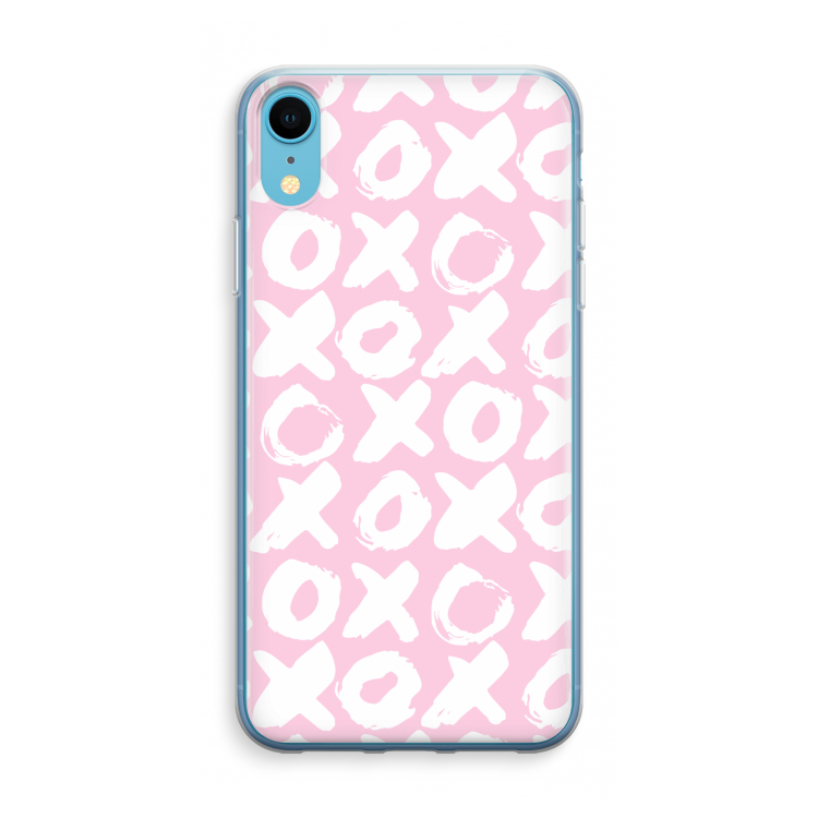 XOXO: iPhone XR Transparant Hoesje