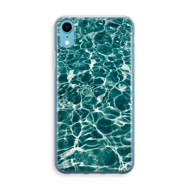 Weerkaatsing water: iPhone XR Transparant Hoesje