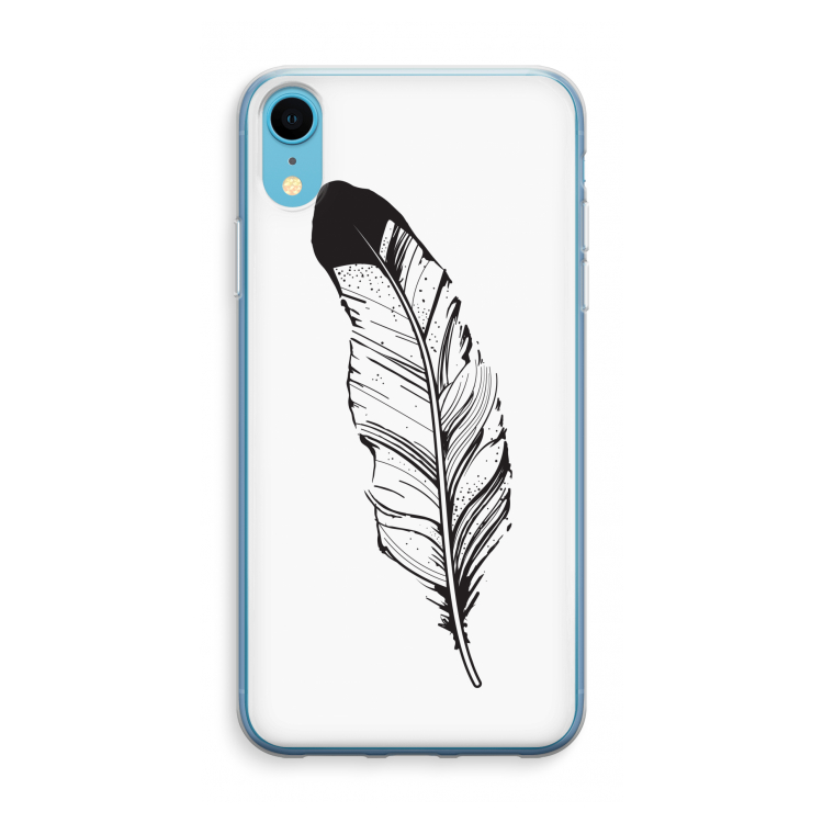 Pluim: iPhone XR Transparant Hoesje