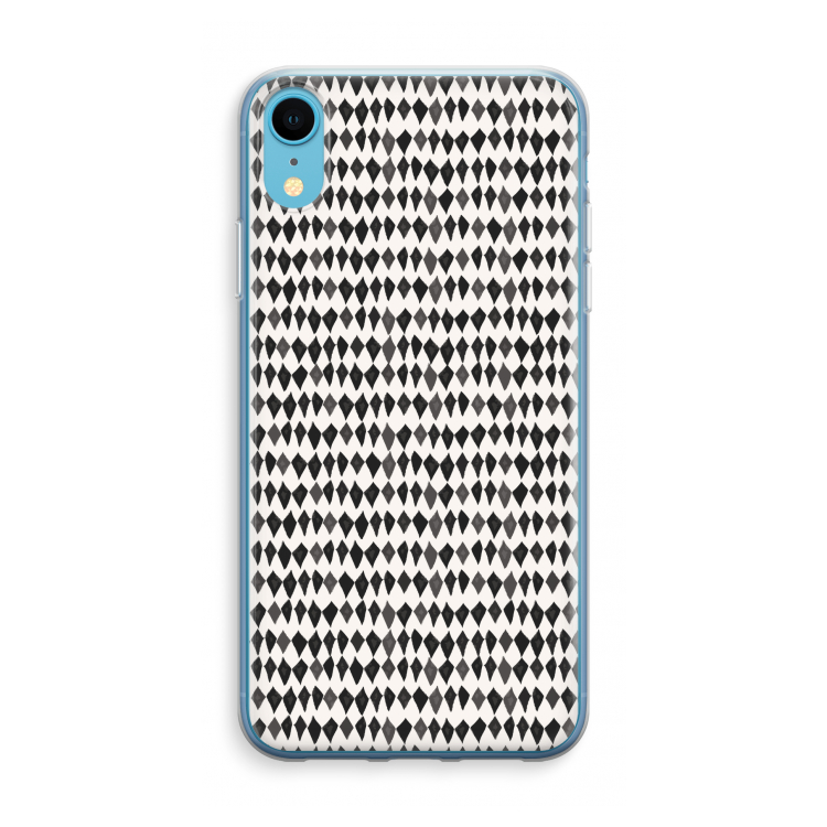 Crazy shapes: iPhone XR Transparant Hoesje