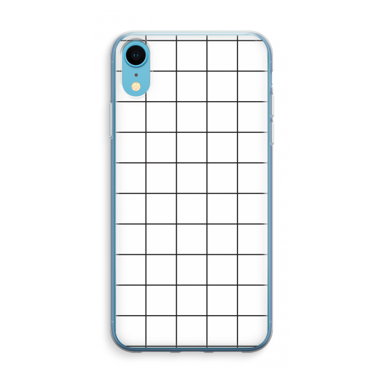 Rooster: iPhone XR Transparant Hoesje
