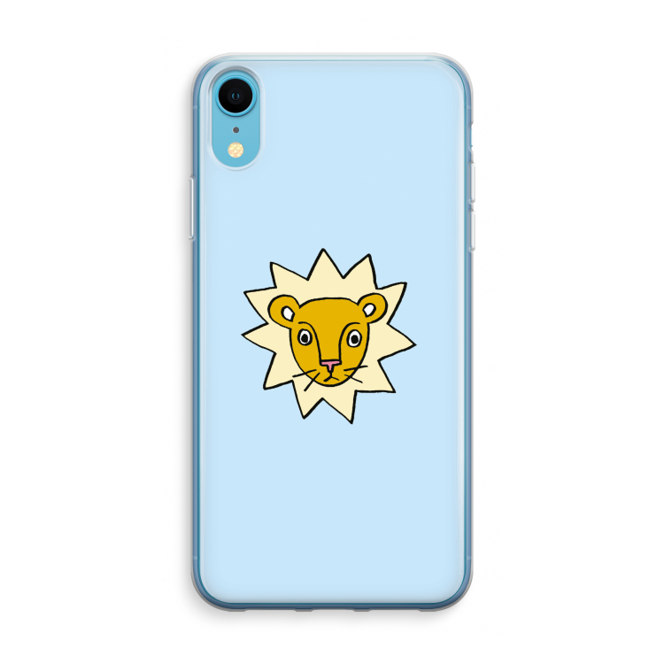 Kleine leeuw: iPhone XR Transparant Hoesje