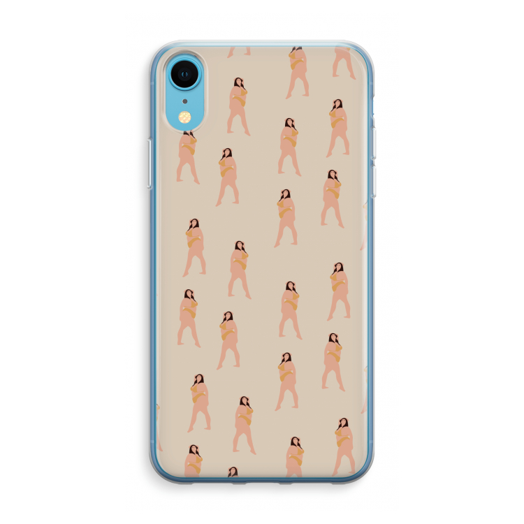 You're so golden: iPhone XR Transparant Hoesje