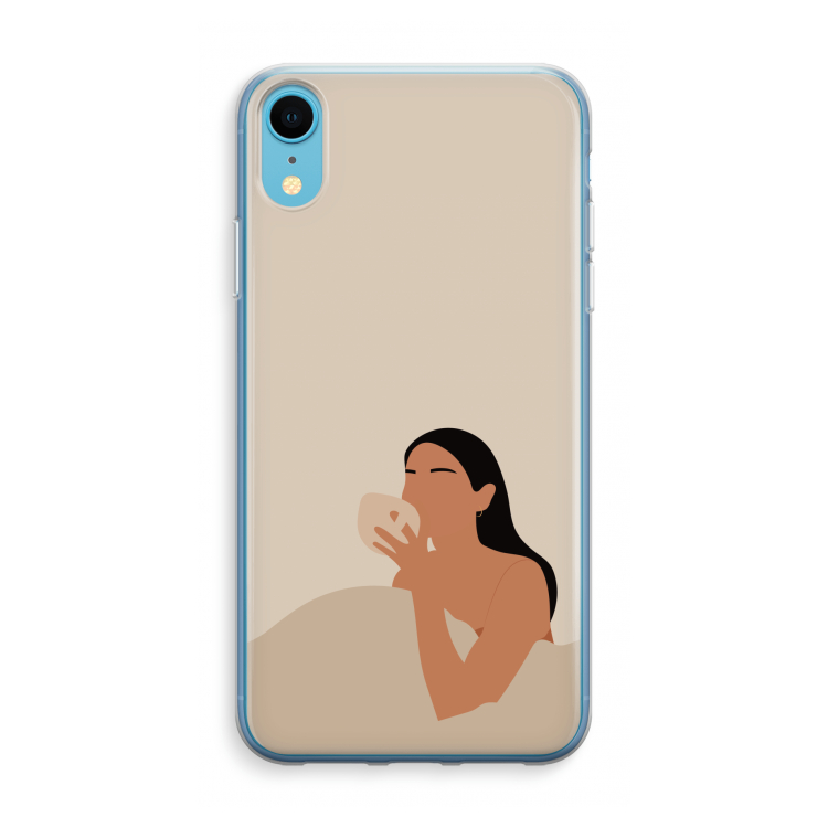 Fresh coffee: iPhone XR Transparant Hoesje