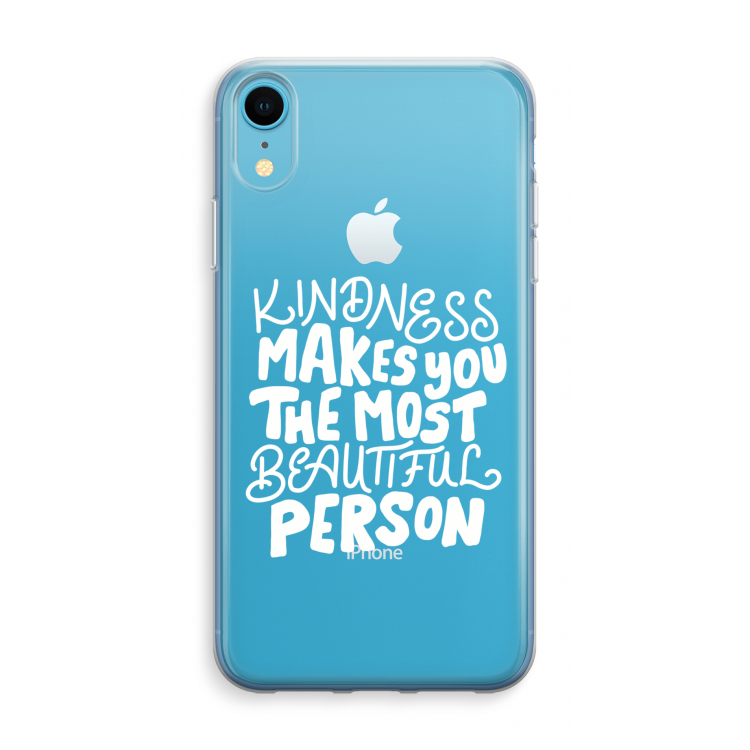 The prettiest: iPhone XR Transparant Hoesje