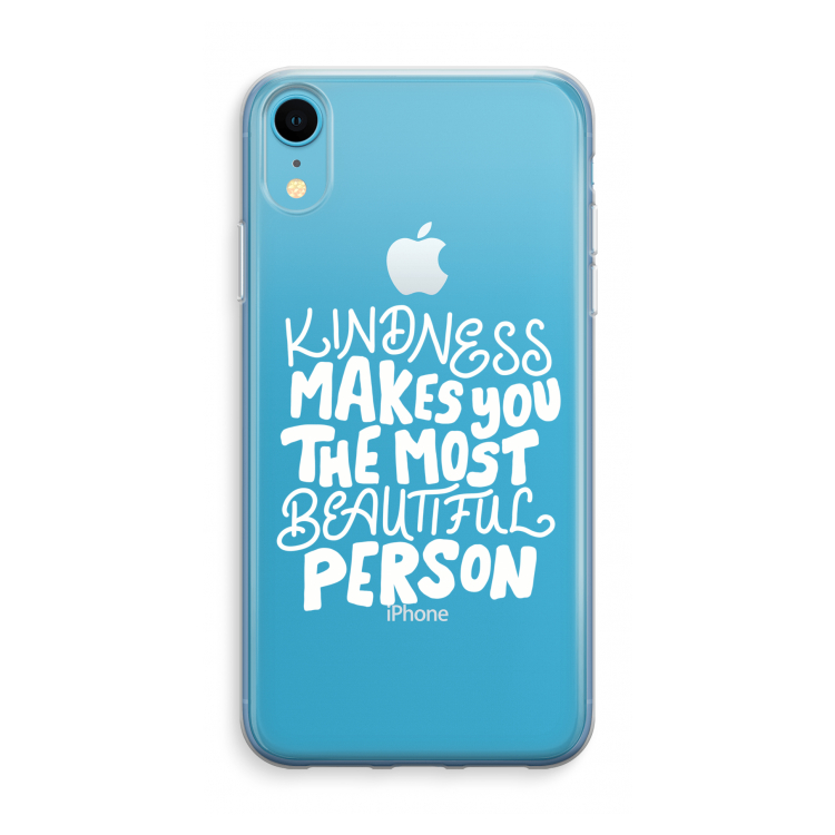 The prettiest: iPhone XR Transparant Hoesje
