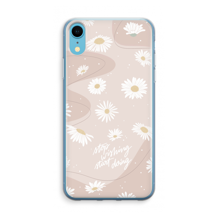 Daydreaming becomes reality: iPhone XR Transparant Hoesje