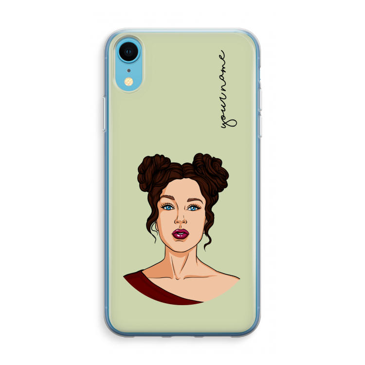 Pop-Art Creator: iPhone XR Transparant Hoesje