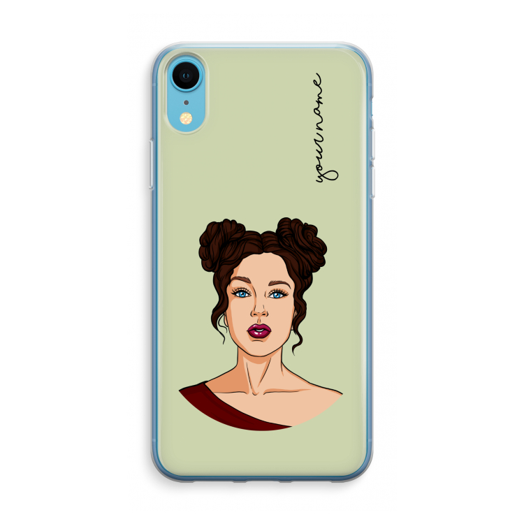 Pop-Art Creator: iPhone XR Transparant Hoesje