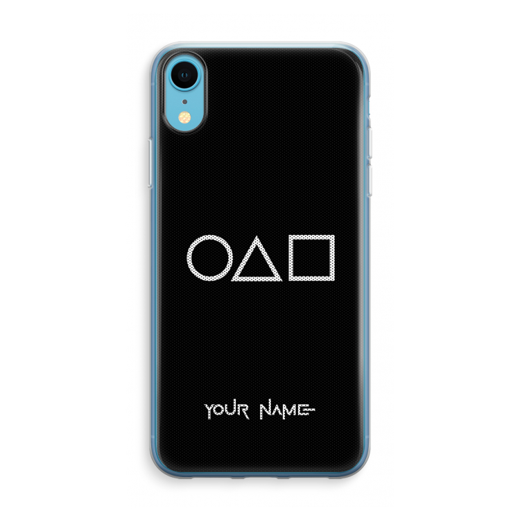Squid Game: iPhone XR Transparant Hoesje