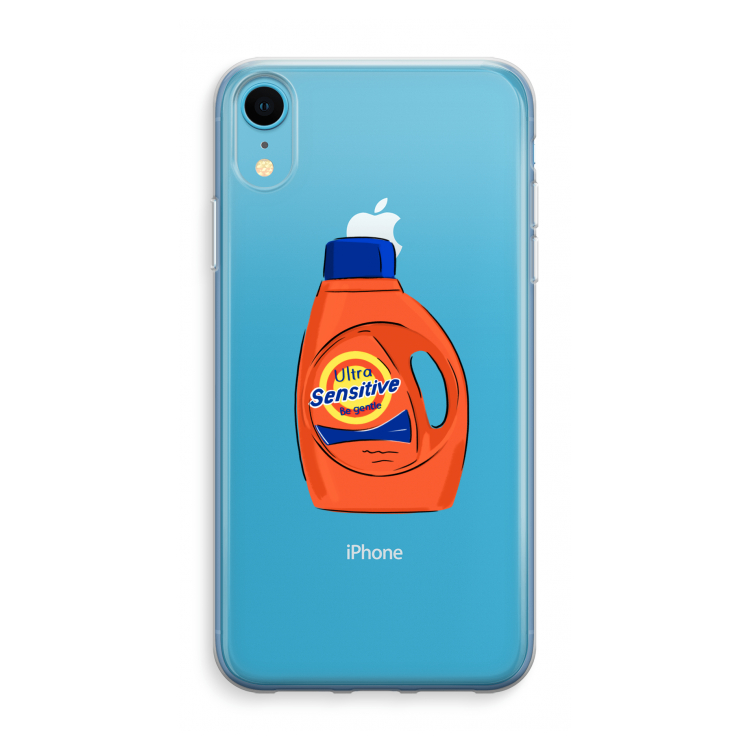 Ultra Sensitive: iPhone XR Transparant Hoesje