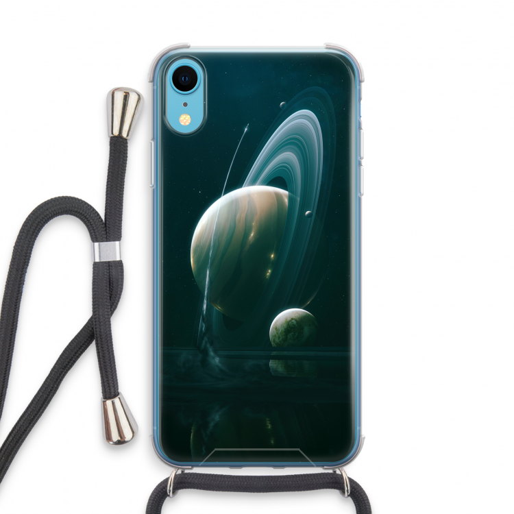 Mercurius: iPhone XR Transparant Hoesje met koord