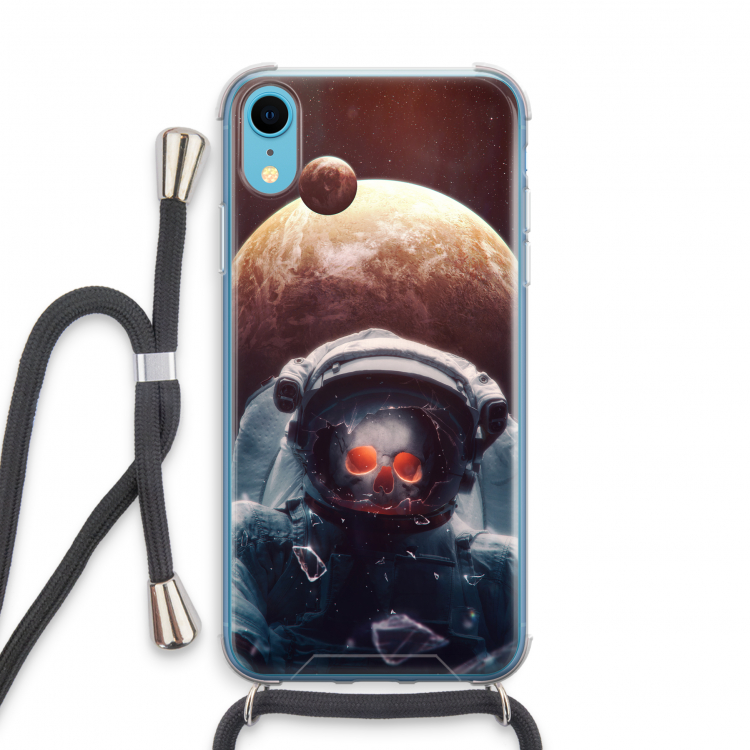 Voyager: iPhone XR Transparant Hoesje met koord