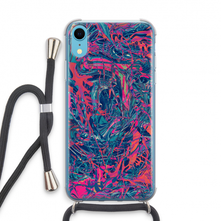 Sleeping Dreams: iPhone XR Transparant Hoesje met koord
