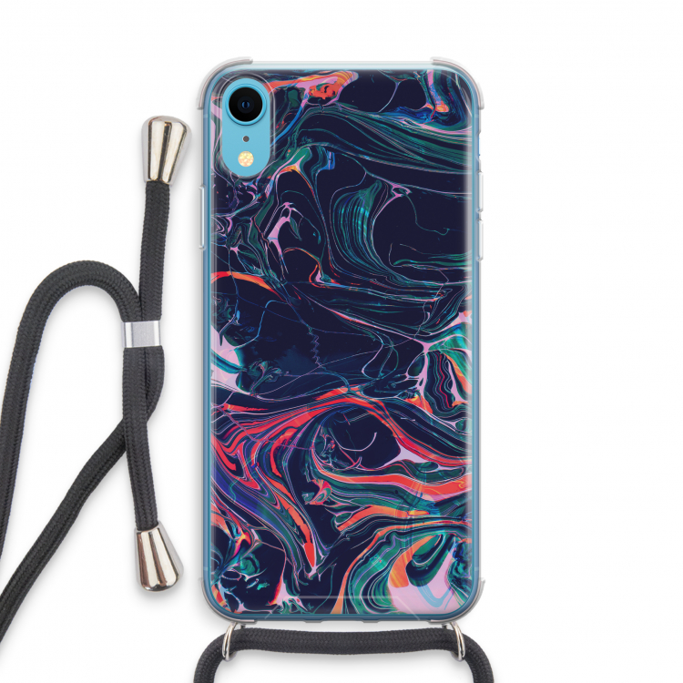 Light Years Beyond: iPhone XR Transparant Hoesje met koord