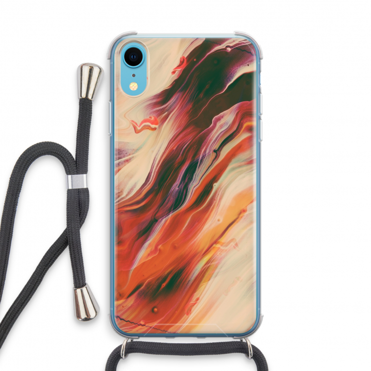 Forgotten Lands: iPhone XR Transparant Hoesje met koord