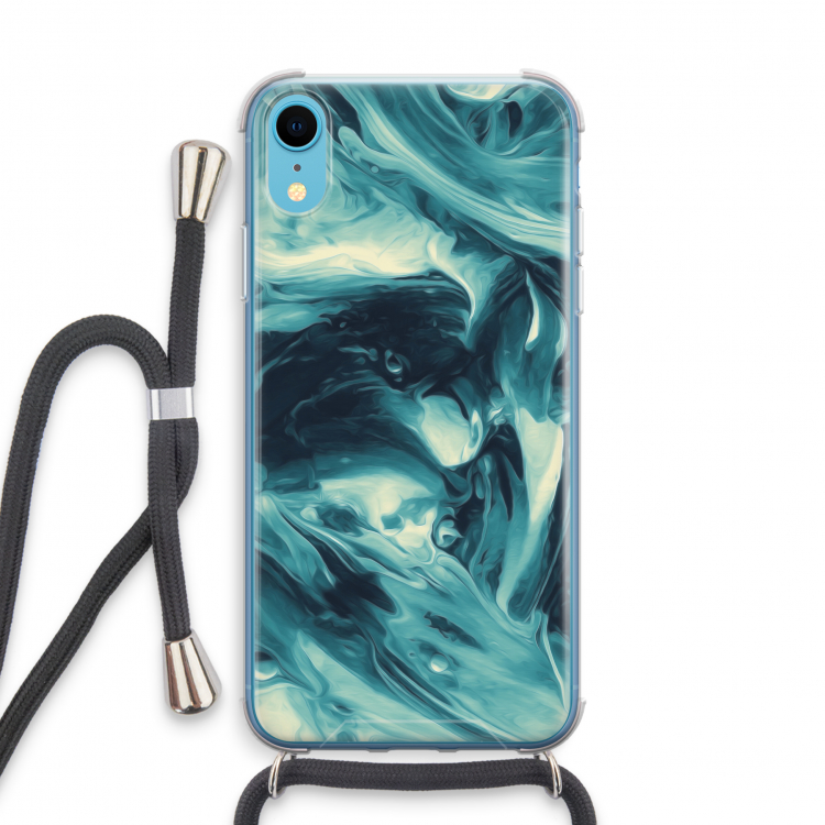 Dreaming About Whales: iPhone XR Transparant Hoesje met koord