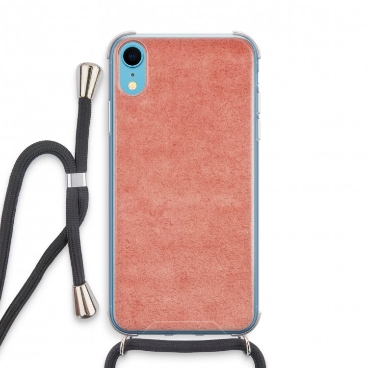 Marrakech Walls: iPhone XR Transparant Hoesje met koord