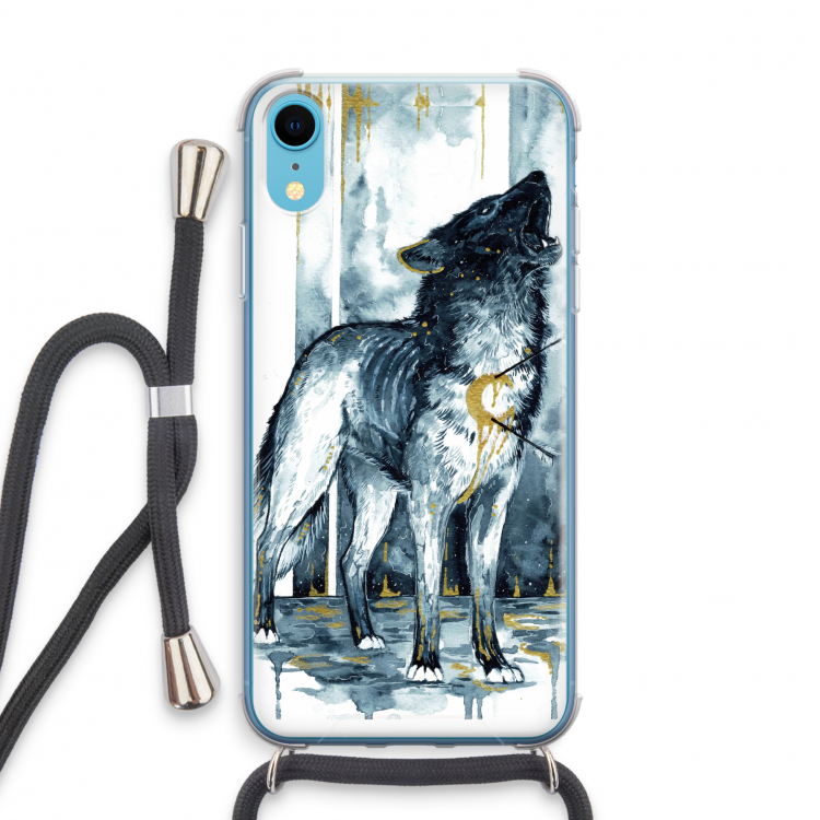 Bleeding Soul: iPhone XR Transparant Hoesje met koord