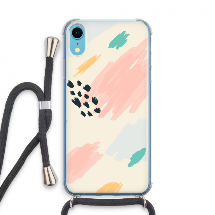 Sunday Chillings: iPhone XR Transparant Hoesje met koord