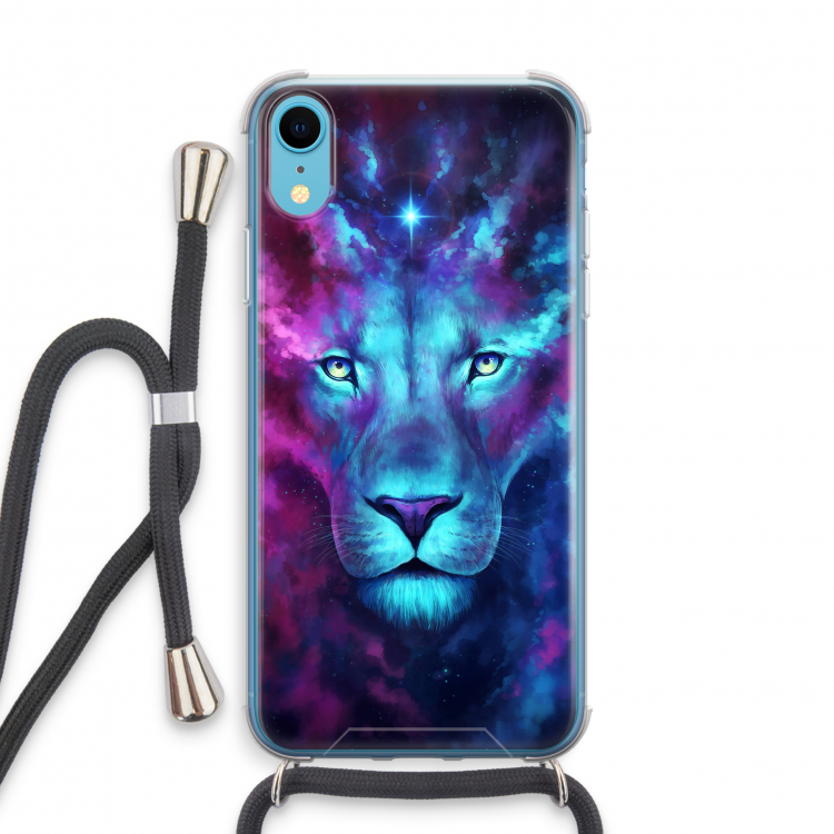 Firstborn: iPhone XR Transparant Hoesje met koord