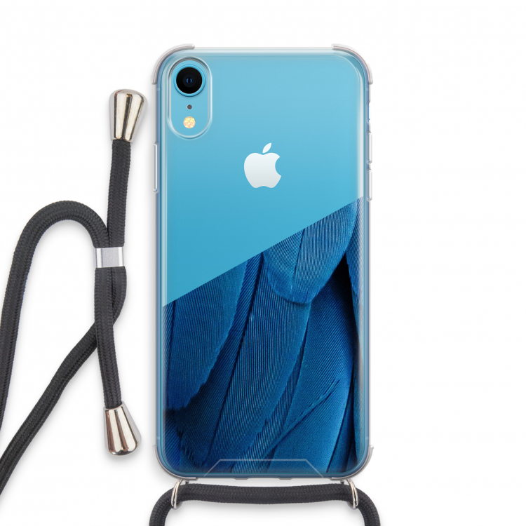 Pauw: iPhone XR Transparant Hoesje met koord