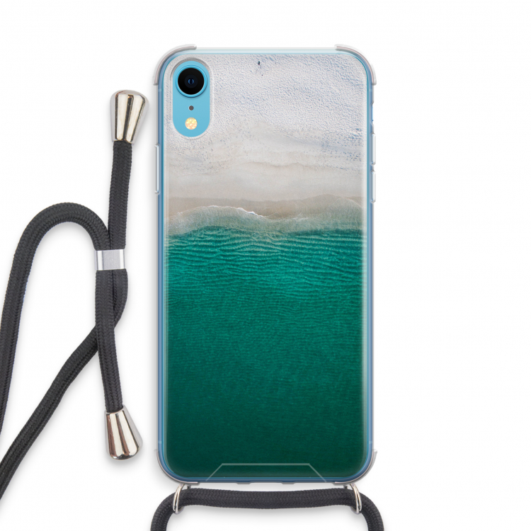 Stranded: iPhone XR Transparant Hoesje met koord