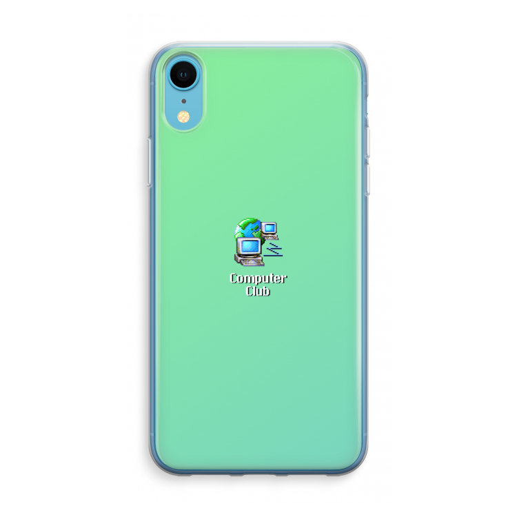 Win98: iPhone XR Transparant Hoesje