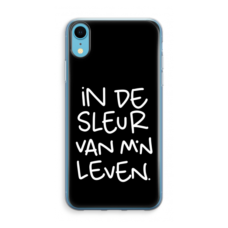 De Sleur: iPhone XR Transparant Hoesje