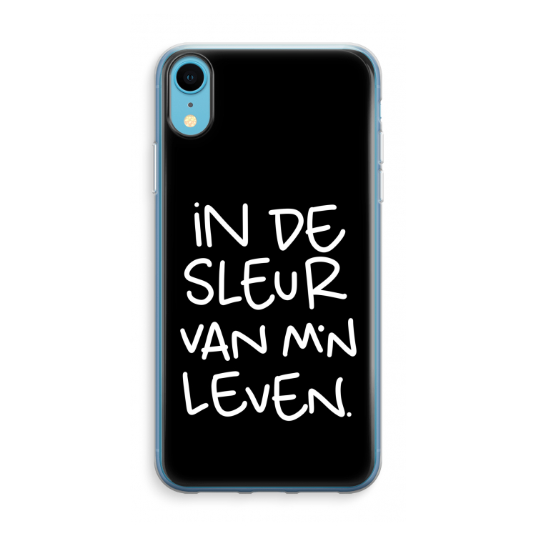 De Sleur: iPhone XR Transparant Hoesje