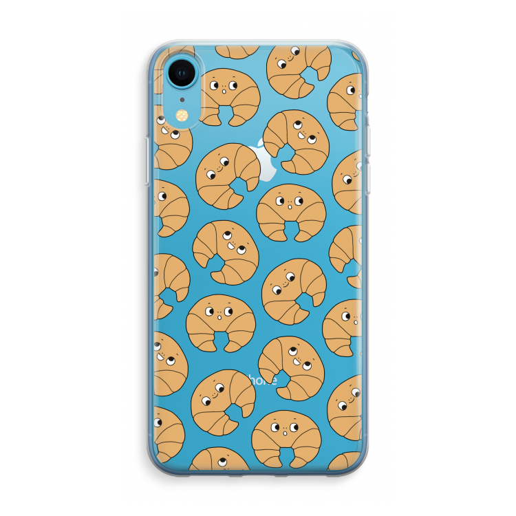 Croissant: iPhone XR Transparant Hoesje