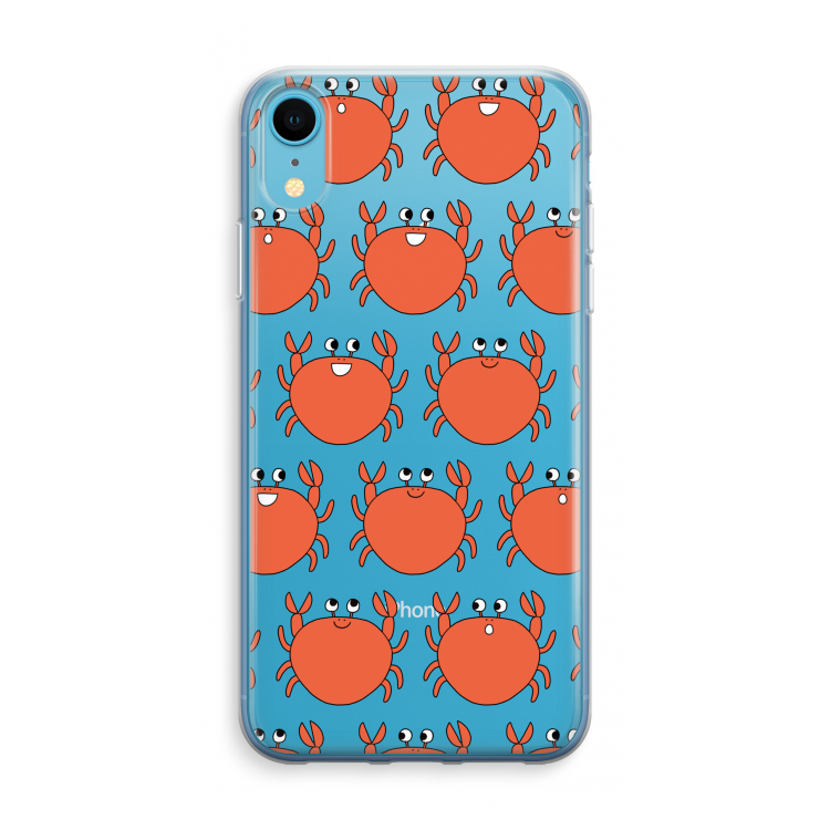 Krab: iPhone XR Transparant Hoesje