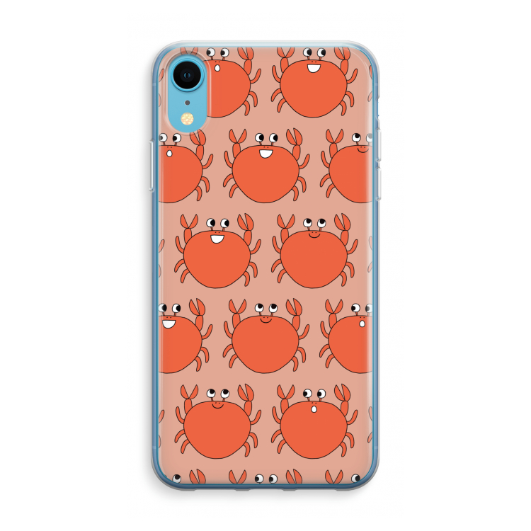 Krab: iPhone XR Transparant Hoesje