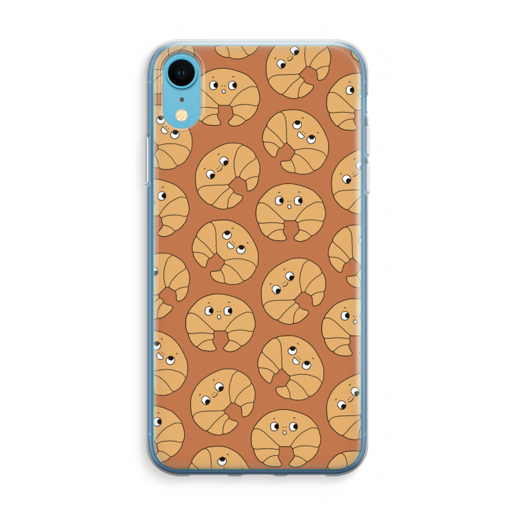 Croissant: iPhone XR Transparant Hoesje