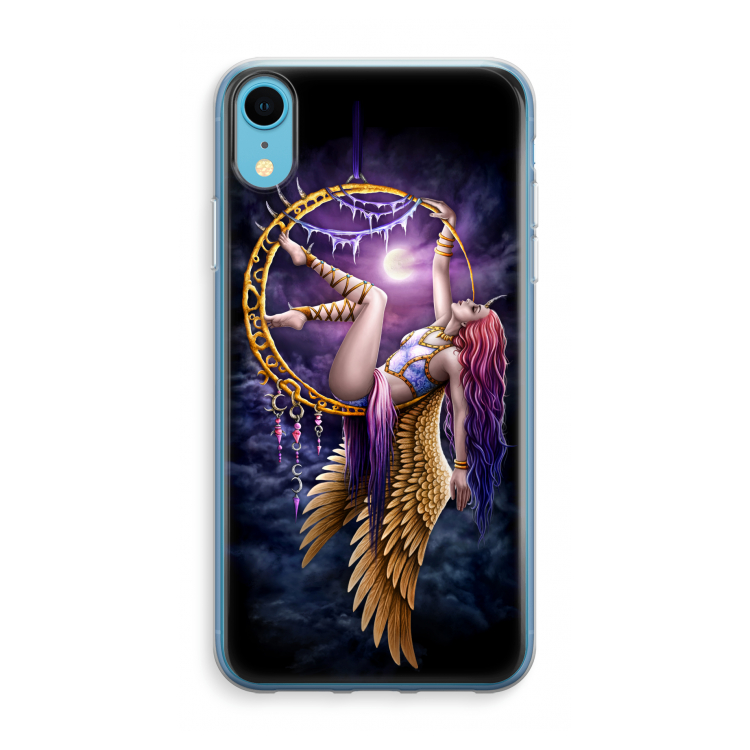 Aerial Angel: iPhone XR Transparant Hoesje