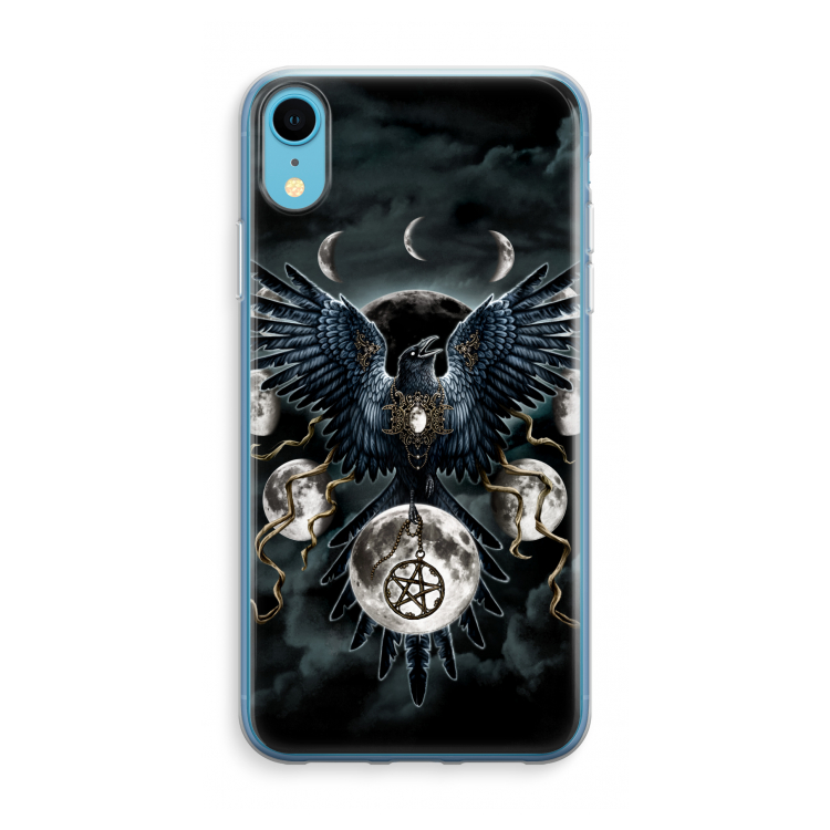 Sinister Wings: iPhone XR Transparant Hoesje