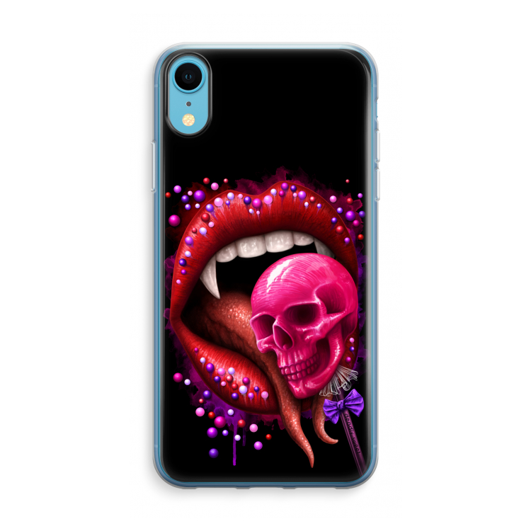 Dodelijk zoet: iPhone XR Transparant Hoesje